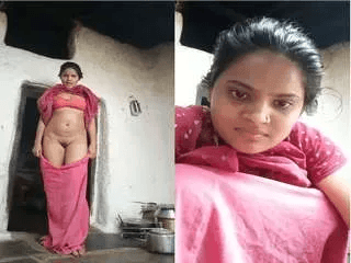 Desi Village Girl Showing Her pussy and Ass