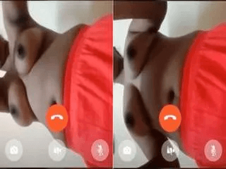 Cute Telugu Girl Showing Her Boobs and Pussy On Video Call Part 2