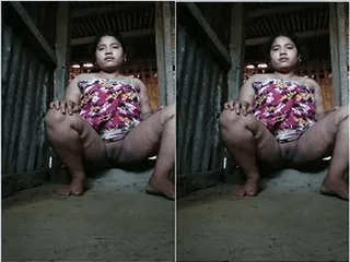 Desi village Girl Record her Pussy Video
