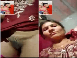 Desi Village Wife Shows Her Nude Body On Vc part 6