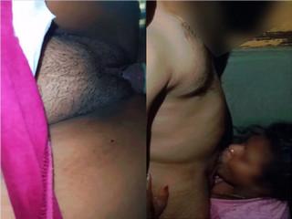 Sexy Desi Bhabhi Sucking Dick